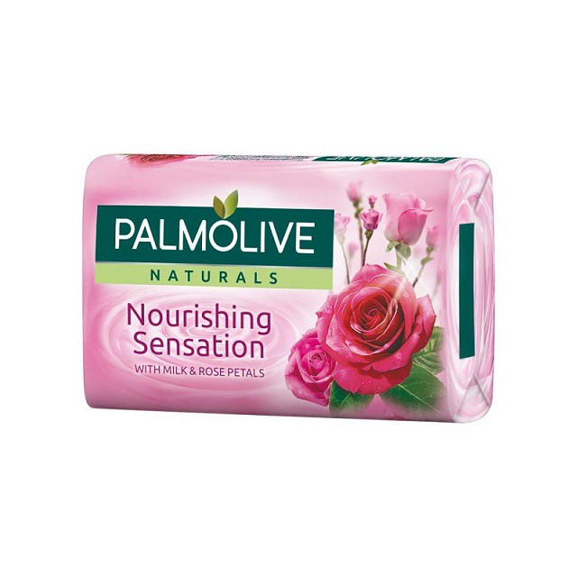 TM Palmolive mléko a lístky růže 90g | Toaletní mycí prostředky - Tuhá mýdla